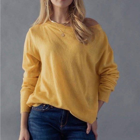 Basic Crew Neck Solid Tunic Knit Sweater - Picture 4 of 4
